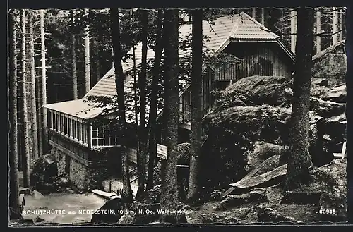 AK Schutzhütte am Nebelstein