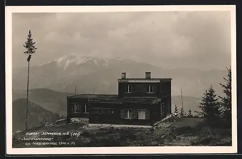 AK Lichtensteinhaus am Hirschkogel, Semmering