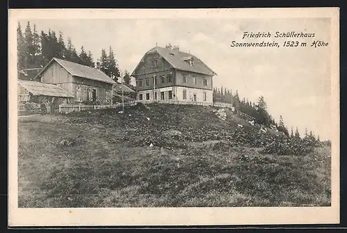 AK Friedrich Schüllerhaus Sonnenwendstein