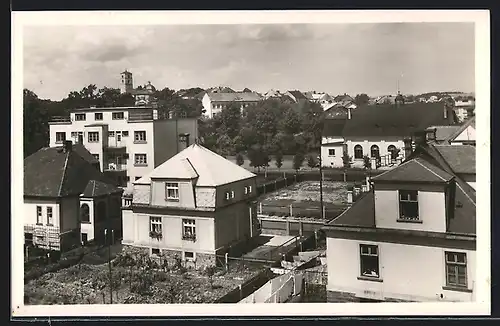 AK Königsberg /Ostsudetenland, Blick auf Häuser