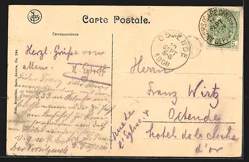 AK Anvers, SS Vaderland der Red Star Line