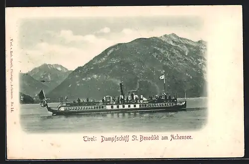 AK Dampfschiff St. Benedikt am Achensee