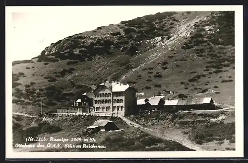 AK Ottohaus des Ö. A. V. Sektion Reichenau, Berghütte auf der Raxalpe