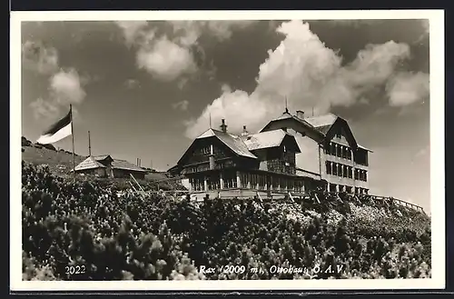 AK Ottohaus Ö. A. V. auf der Rax