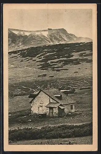 AK Damböckhaus des Österr. Touristenklub mit Kaiserstein u. Fischer-Hütte