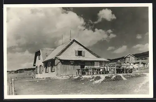 AK Damböckhaus auf dem Schneeberg, Gesamtansicht