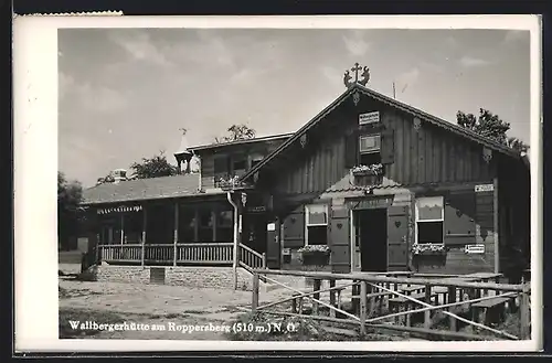 AK Wallbergerhütte, Aussenansicht