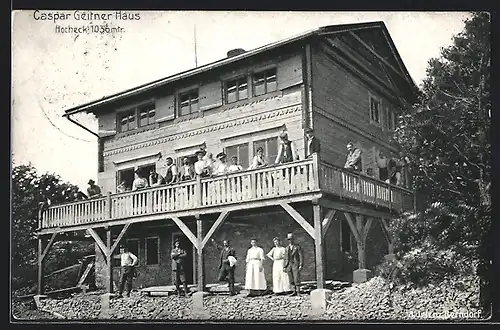 AK Caspar Geitner-Haus, Berghütte am Hocheck