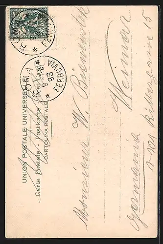 AK Porträt von Papst Pius X.