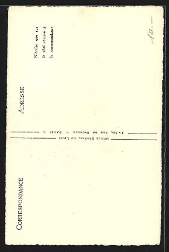 AK Dichter Guizot im schwarzen Anzug