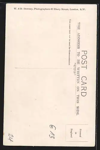 AK His Grace the Duke of Fife, in Uniform mit Degen