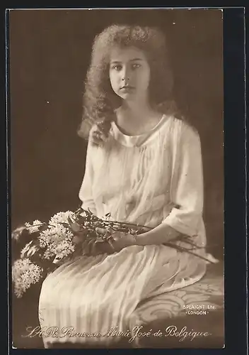 AK S. A. R. Princesse Marie José de Belgique