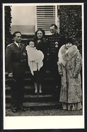 AK Soestdijk, Bezoek van Koning Leopold von den Niederlanden aan de Kon. Familie