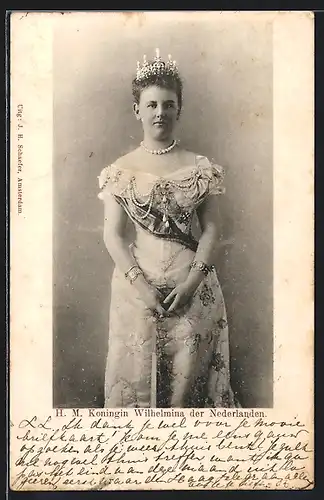 AK H. M. Koningin Wilhelmina der Nederlanden