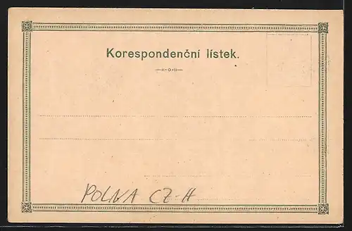 AK Polna, Dolni Veznice pod lesem Brezinou