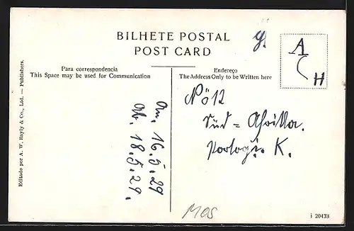 AK Lourenco Marques, General View of the commercial part