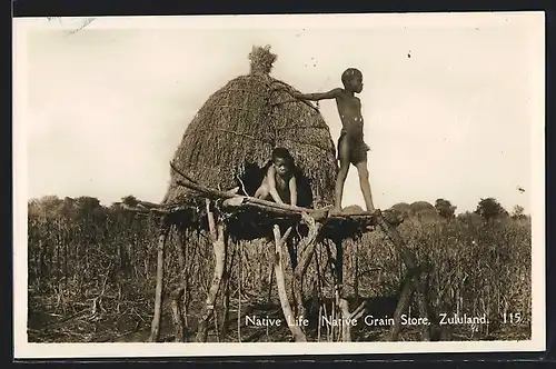 AK Zululand, Native Life, Native Grain Store