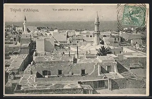AK Tripoli, Vue générale prise à vol
