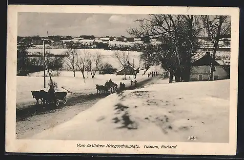 AK Tuckum, Gesamtansicht zur Winterzeit