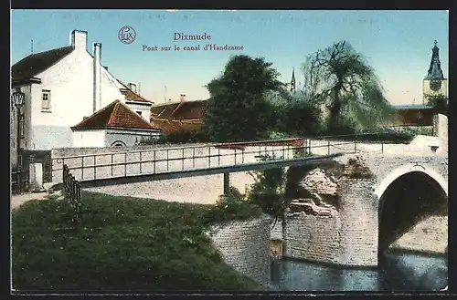 AK Dixmude, pont sur le canal d`Handzame