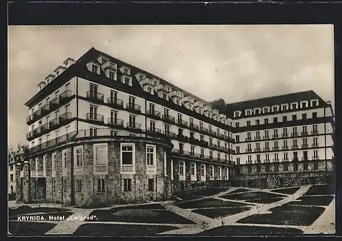 AK Krynica, Hotel Lwigrod