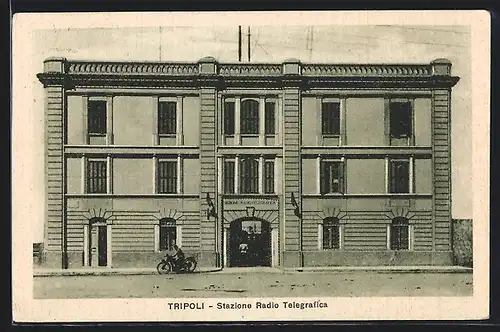 AK Tripoli, Stazione Radio Telegrafica
