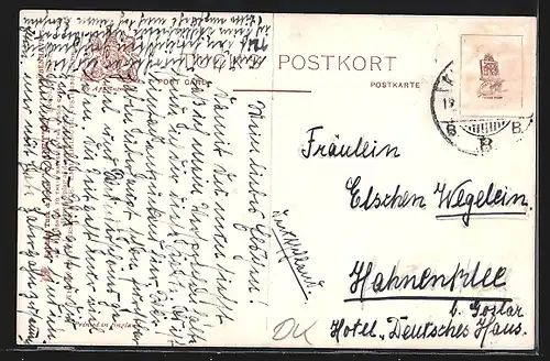 Künstler-AK Kobenhavn, Raadhuspladsen