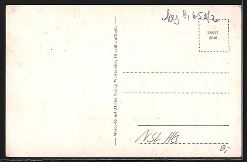 AK Ober-Schreiberhau im Riesengebirge, Blick vom Weissbachstein n. d. Reifträger