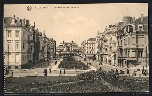 AK Oostende, Leopoldlaan en Kursaal