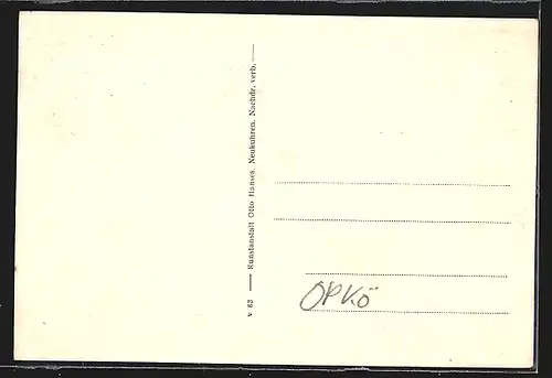 AK Neukuhren, Ostseebad, Wangerspitze mit Hafen