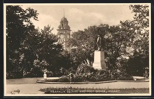 AK Hobart, Franklin Square and Post Office