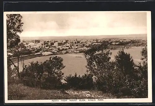 AK Perth, Panorama fom Mount Eliza, King`s Park