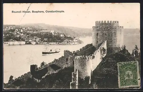 AK Constantinople, Roumeli Hissar, Bosphore