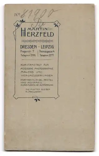 Fotografie Martin Herzfeld, Dresden, Pragerstr. 7, Junge schöne Dame im schwarzen langen Kleid nebst Kommode