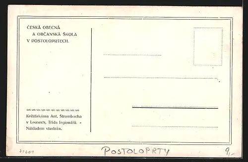 AK Postoloprty, Ceska Obecna A Obcanska Skola