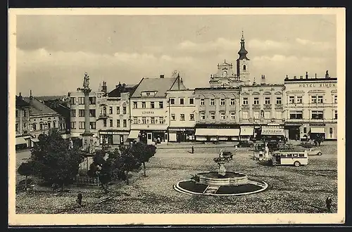 AK Kromeriz, Masarykovo namesti, Hotel Simon