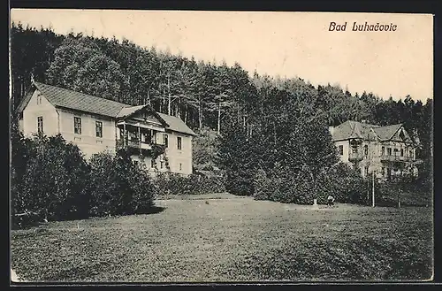 AK Bad Luhacovic, Villen am Wald