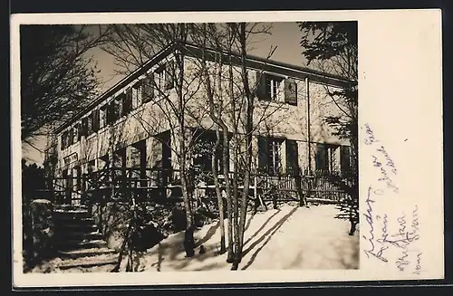 AK Kaltenleutgeben, Naturfreundehaus am Höllenstein