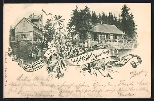 AK Enzianhütte, Berghütte am Kieneck, Schutzhaus am Unterberg