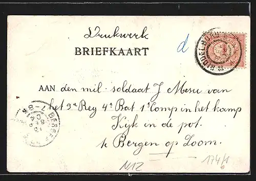 AK Middelburg, Groote Markt met Stadhuis