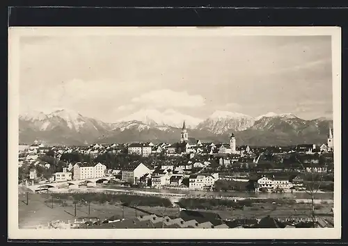 AK Kranj, Panorama mit Kirche