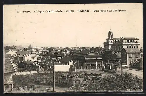 AK Dakar, Vue prise de l`hôpital