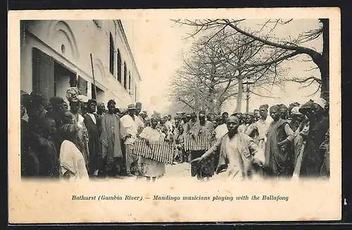 AK Bathurst, mandingo musicians playing with the Ballafong