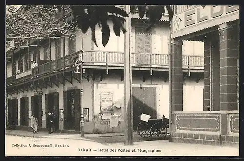 AK Dakar, Hotel des Postes et Télégraphes