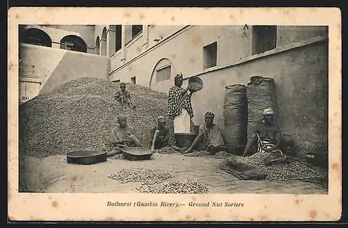 AK Bathurst /Gambia River, Ground Nut Sorters