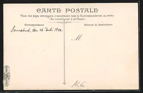 AK Alger, Mosquee el-Djedid et Palais consulaire