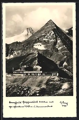 AK Grossglockner, Restaurant Berghaus Fuschertörl