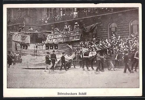 AK Hamburg, 16. Deutsches Bundesschiessen 1909, Störtebeckers Schiff