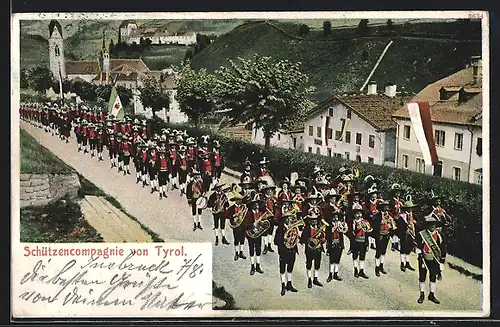 AK Matrei am Brenner, Tiroler Musikkapelle und Schützen-Compagnie