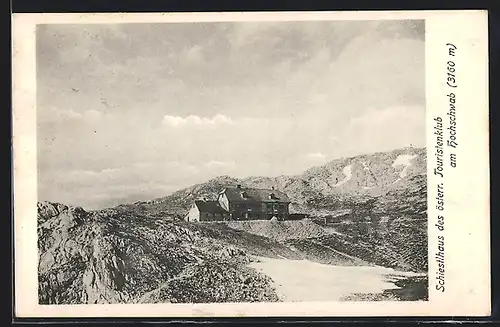 AK Schiestlhaus, Berghütte des österreichischen Toruistenklub am Hochschwab